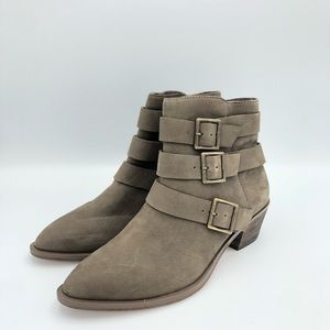 Sole Society Suede Bootie Ankle
